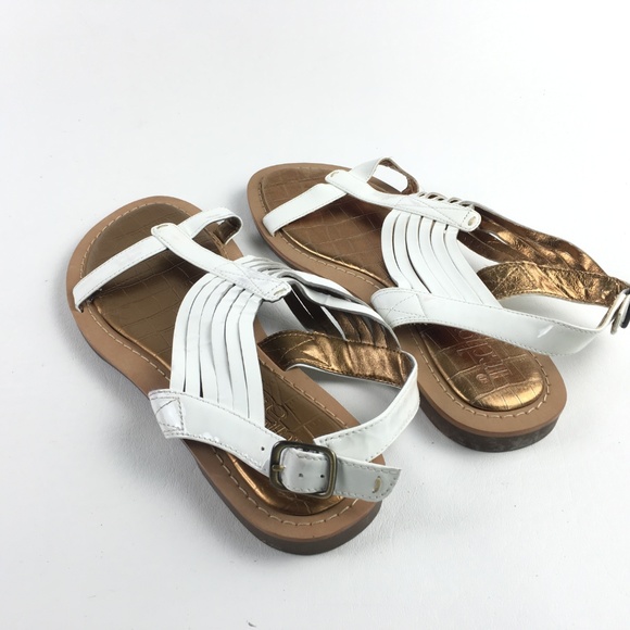 Clarks White Sandals D2116459 - Picture 4 of 6